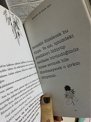  1.Umudun beşinci mevsimi 2. kaktüsler de çiçek açar 3. Yalnız an