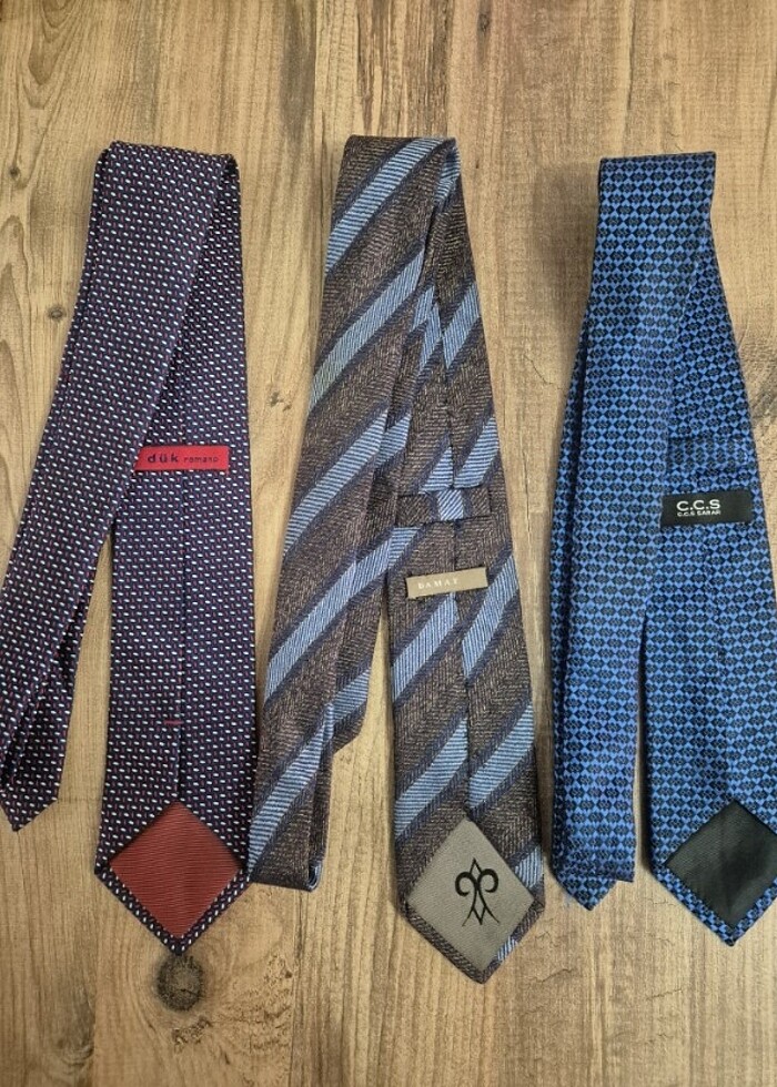 3 adet Matka Kravat  - Görsel 2