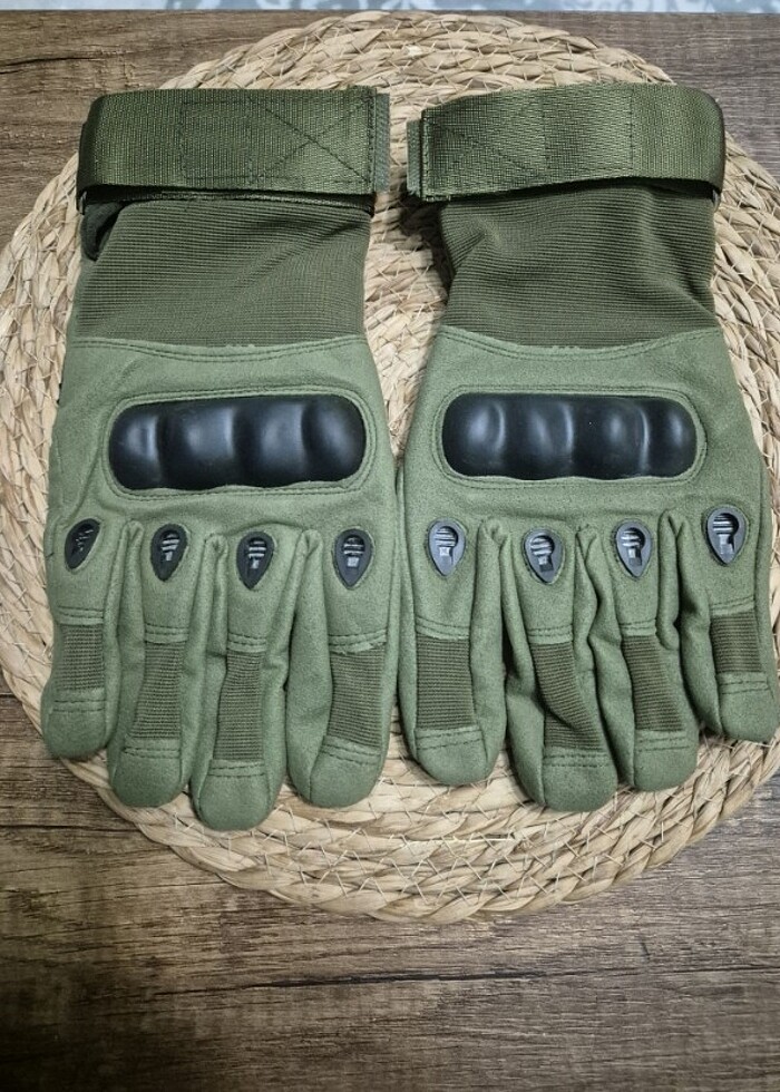 Korumalı L Beden Motosiklet Kayak Taktikal Eldiveni - Görsel 3