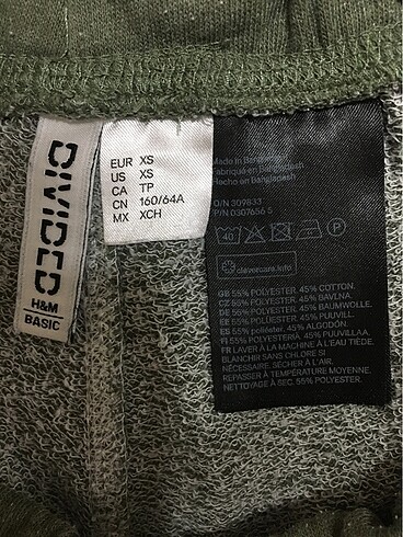 xs Beden H&M Kısa Şort