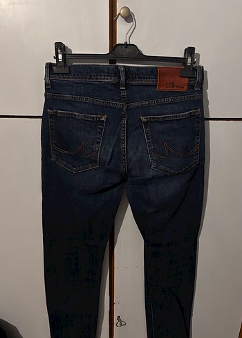 Lacivert Slim Kesim Erkek Denim Pantolon - Görsel 2