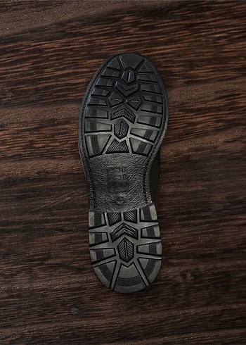 Klasik Siyah Erkek Deri Ayakkabı ~ Faruk Deri - Görsel 3