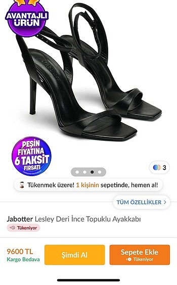 Jabotter Orjinal Jabotter Lesley Topuklu Ayakkabı