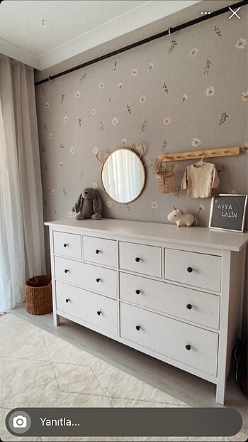 Ikea Rafya ayna
