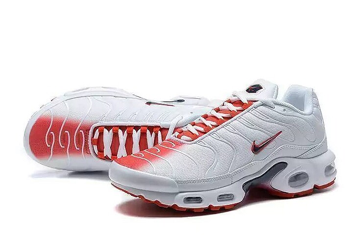 Nike Air Max Plus TN ?White-Midnight Navy-University Red?