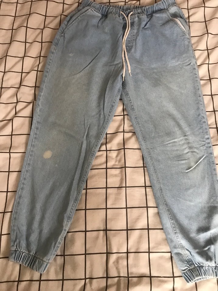 Kadın Bej Loose Fit Midi Boyfriend Pantolon - Görsel 2