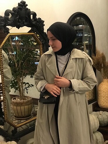 Trendyol trençkot taş rengi