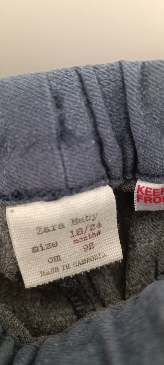 Kışlık lacivert Pantolon ve bordo orta kalınlıkta kot - Görsel 3