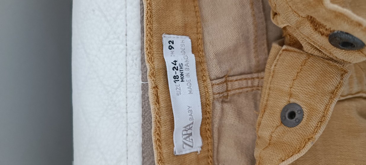 Erkek Çocuk Kahverengi Rahat Denim Pantolon - Görsel 2