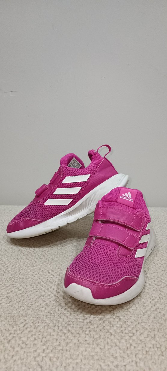Kız Çocuk Pembe Adidas Spor Ayakkabı - Görsel 3