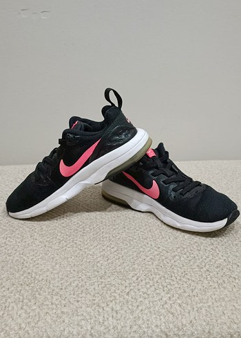 Siyah Pembe Spor Kadın Sneakers