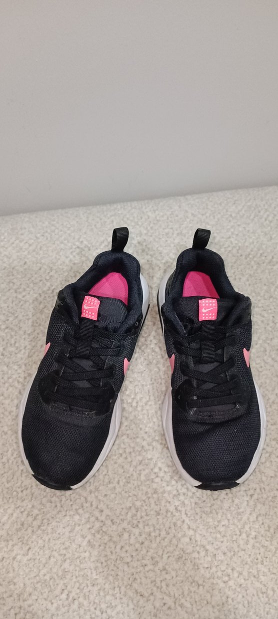 Siyah Pembe Spor Kadın Sneakers - Görsel 4