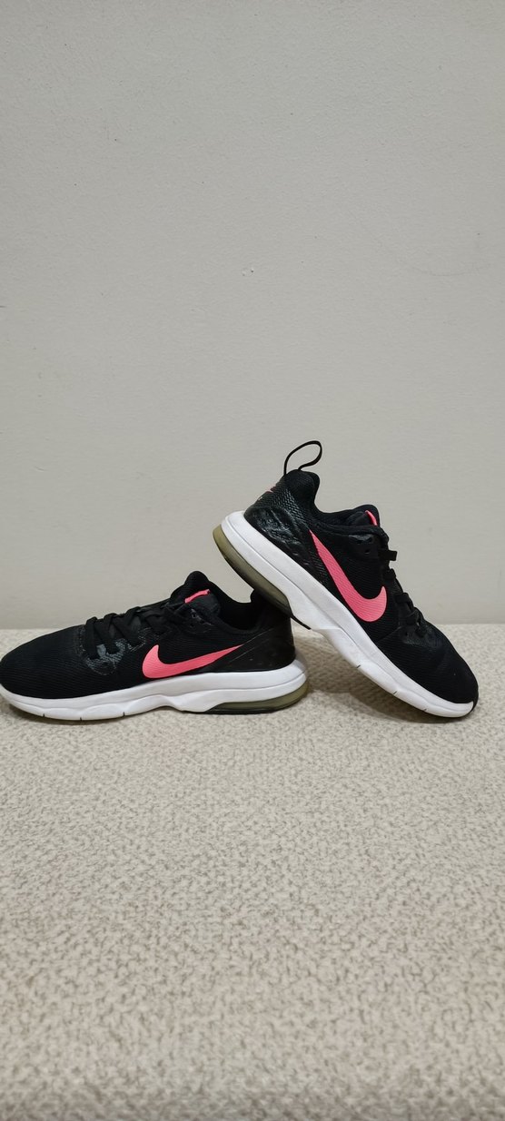 Siyah Pembe Spor Kadın Sneakers - Görsel 3