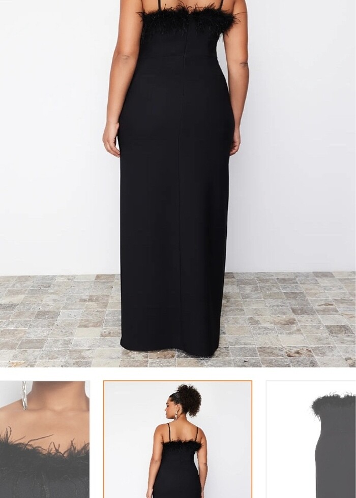 Siyah abiye - Görsel 4