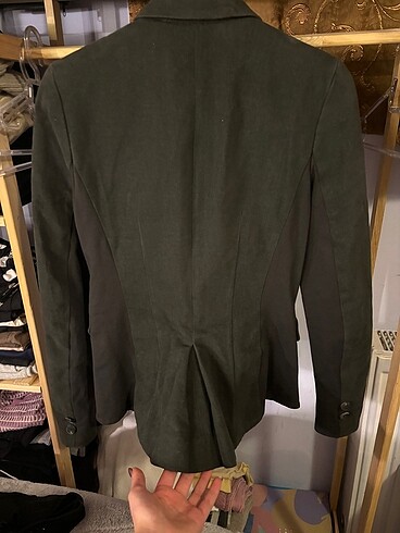 m Beden haki Renk Mango kadın blazer ceket 38
