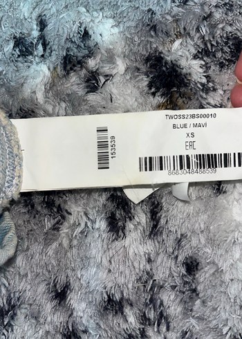 Kadın Mavi Denim Bağcıklı Büstiyer - Görsel 3