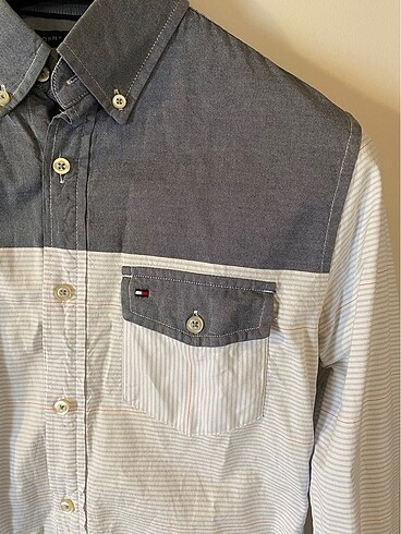 Tommy Hilfiger Custom Fit Gömlek - Görsel 2