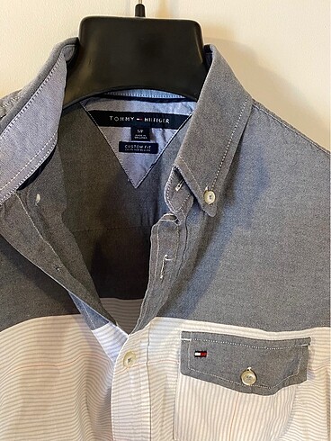 Tommy Hilfiger Custom Fit Gömlek - Görsel 4