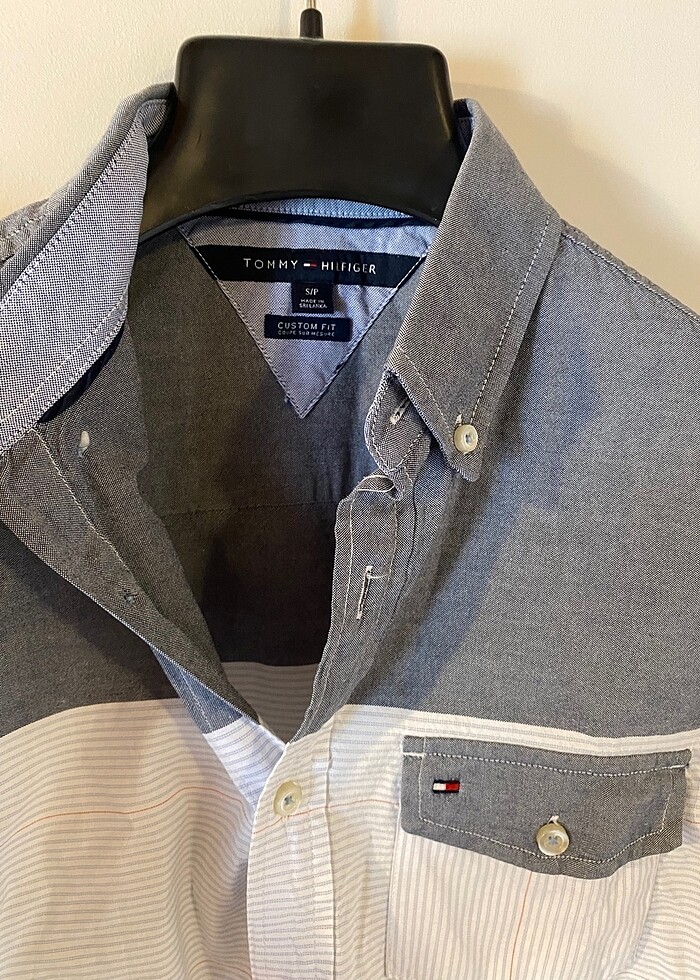 Tommy Hilfiger Custom Fit Gömlek - Görsel 4
