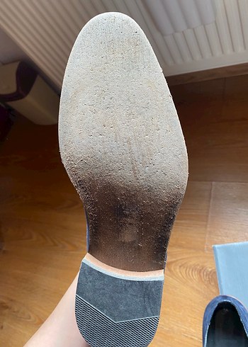 W Collection Klasik Lacivert Süet Tokalı Erkek Ayakkabı - Görsel 5