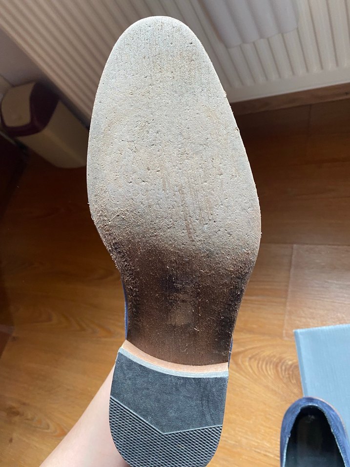 W Collection Klasik Lacivert Süet Tokalı Erkek Ayakkabı - Görsel 5