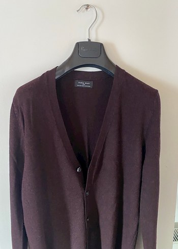 Zara Bordo Hırka - Görsel 2