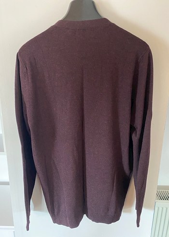 Zara Bordo Hırka - Görsel 4