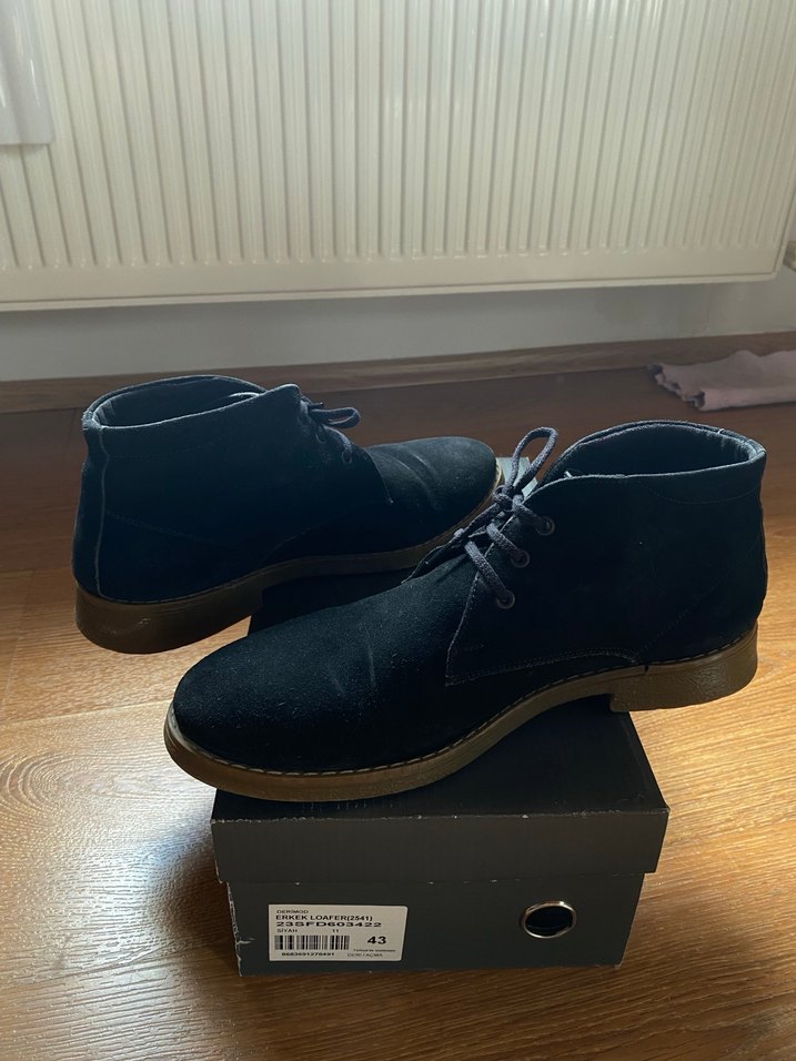 Bambi Siyah Süet Erkek Bot - Görsel 4