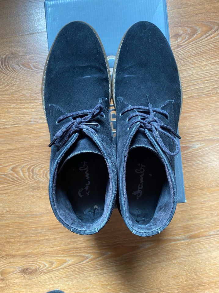 Bambi Siyah Süet Erkek Bot - Görsel 5