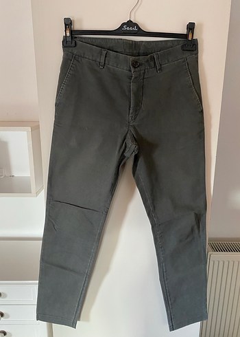 Lufian Antrasit gri Erkek Kanvas Pantolon - Görsel 2