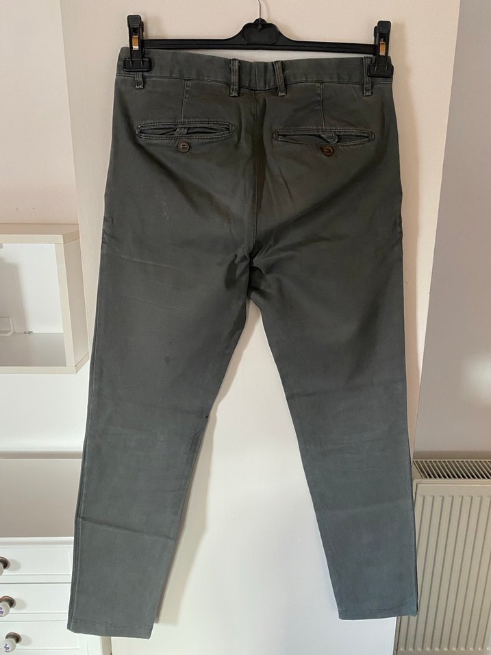 Lufian Antrasit gri Erkek Kanvas Pantolon - Görsel 3