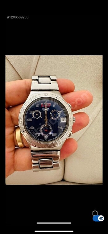 Orijinal Swatch 39 mm Erkek Kol Saati