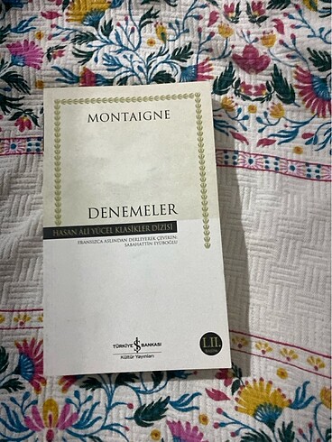 Denemeler montaigne kitap