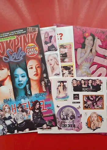 blackpink Solo Dergi