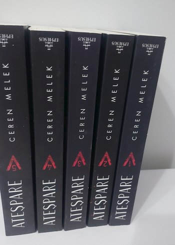 Ceren Melek - Ateşpare Roman Seti (5 Kitap)