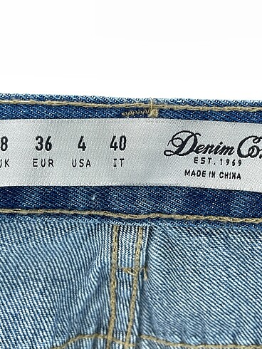 36 Beden çeşitli Renk Denim&Co Jean / Kot Şort %70 İndirimli.
