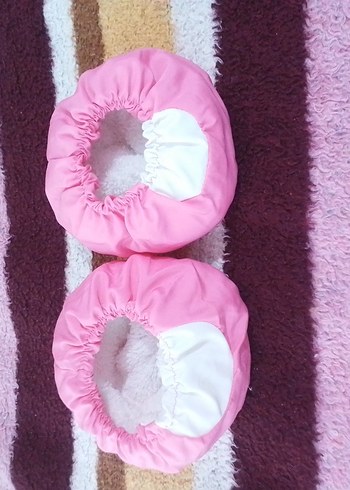 Dantel Detaylı Kapüşonlu Pembe Bebek Tulumu - Görsel 3