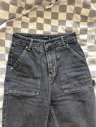 32 Beden Antrasit Jean