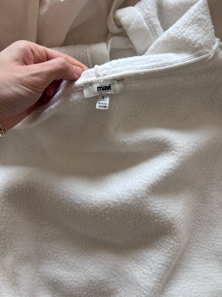 Mavi Logo Baskılı Kadın Sweatshirt - Görsel 3