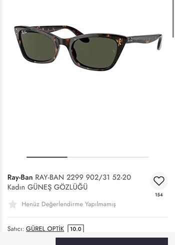 Orijinal Ray-Ban Lady Burbank 2299 - Görsel 6