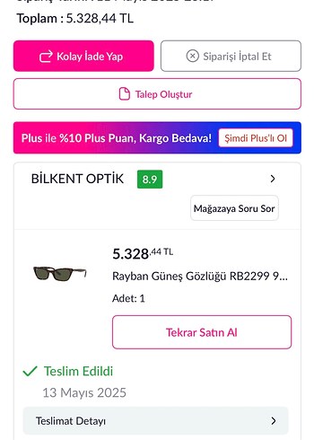 Orijinal Ray-Ban Lady Burbank 2299 - Görsel 7