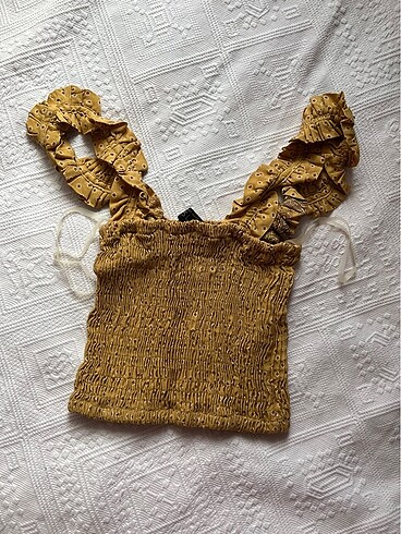 BSL FASHION BSL Çiçekli Crop