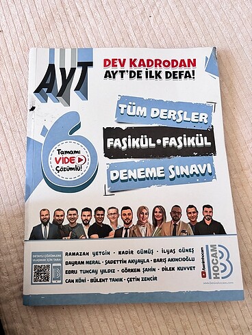 Ayt deneme Benim Hocam