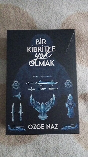 Bir kibritle yok olmak kutulu set ciltli imzalı