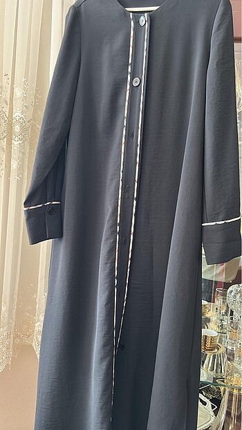 Diğer Micca Burberry desenli düğmeli Ferace