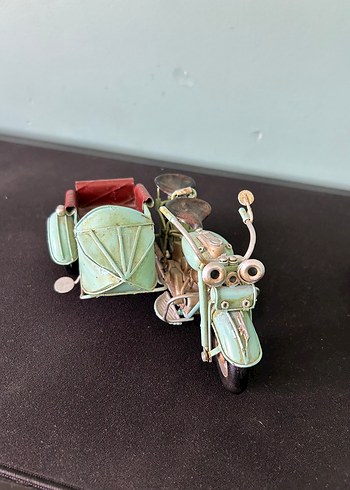 Dekoratif metal motosiklet