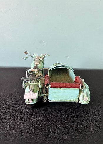  Beden turkuaz Renk Dekoratif metal motosiklet