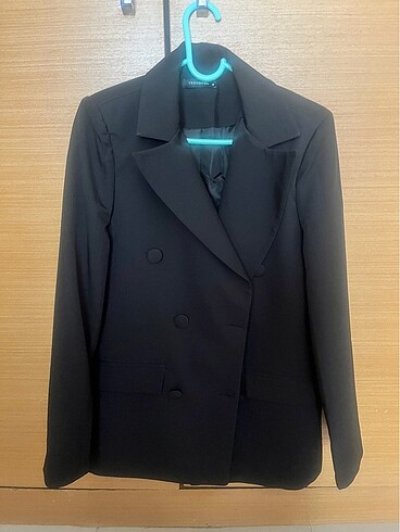 36 Beden siyah Renk Blazer ceket