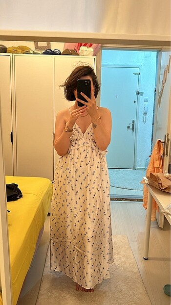 H&M H&M beyaz elbise
