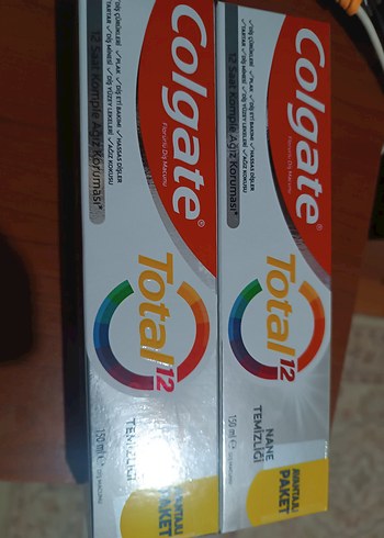 Colgate Total 12 Diş Macunu 150 ml 2'li Paket